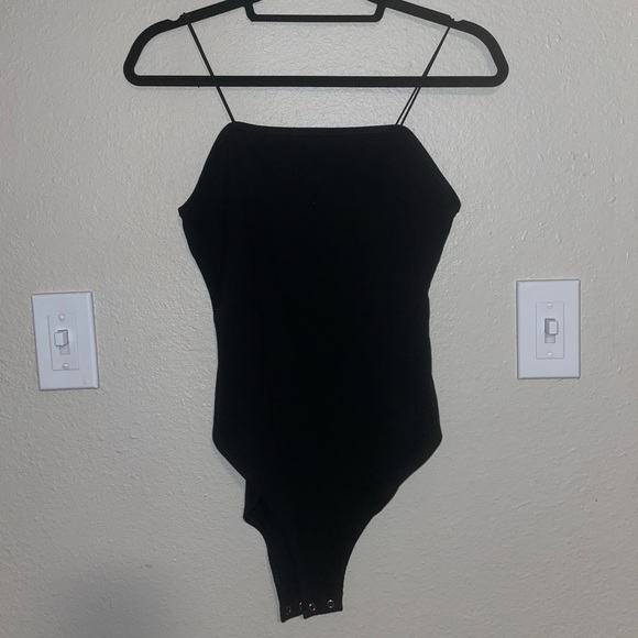 Tops - WILD FABLE Black Strapy Bodysuit Size M